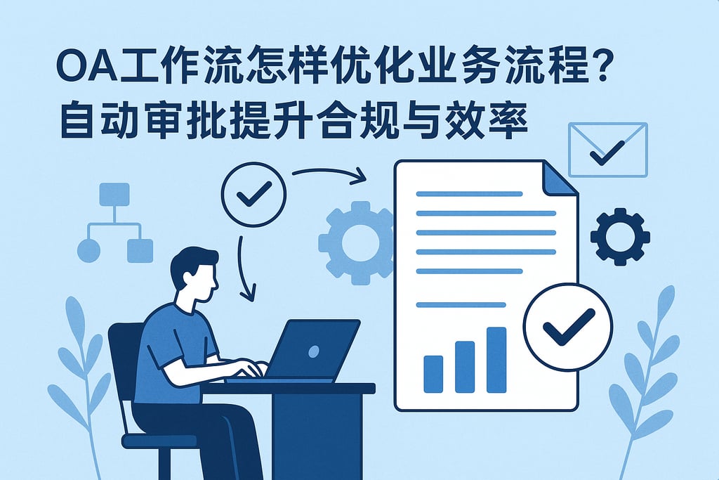 OA工作流怎样优化业务流程？自动审批提升合规与效率"